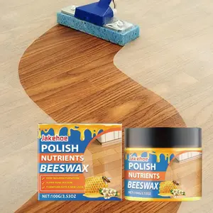 100g Wood Care Beeswax Polishing Agent Suitable for Furniture and Floor Wooden Furniture Polish Wax Waterproof Repair Beeswax Solid Wood Furniture Maintenance Cream
