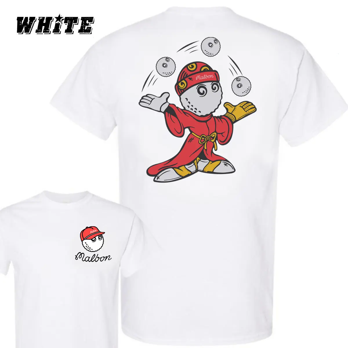 Malbon Golf Mens Wiz T-shirt Sweatshirt