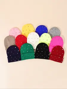 Neutral Hip-Hop Punk Pointed Knitted Winter Hat, Fashionable Decoration, Temperament Fit, Ideal for Winter, Unisex Style Accessory