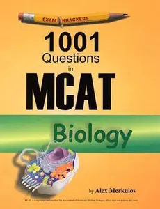 USED-Examkrackers 1001 Questions in MCAT Biology by Alex Merkulov (Paperback)
