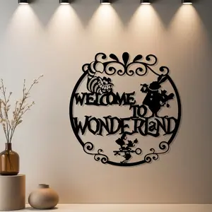 HousewarmingGift|1pc Vintage Alice in Wonderland Desktop Ornts, Vintage Alice in Wonderland Desktop Ornts Statue Mural with Premium Finish - Ideal Gift for Thanksgiving & Spring Decor & Winter Gift & Halloween & Anniversary & Christmas (Winter Gift)