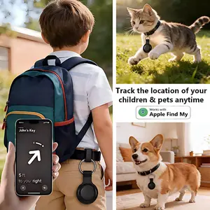 Smart Tracker Tag Item Finder 1Pack, Compatible with Apple Find My APP (iOS Only), Replaceable Battery, Suitable for Luggage, Bags, Wallets, Backpacks, Keys