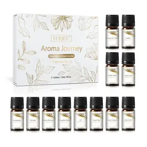Aroma Journey Fragrance Oil Set, 12 Bottles/box Pre-diluted Unisex Aroma Scented Floral Aromatic Oils for Diffusers Humidifiers Aromatherapy, Home Fragrance for Office Bathroom Car Dormitory #TOP PICKS