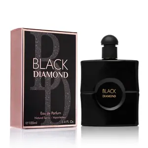 Urban Collection Black Diamond Eau De Parfum 100ml - Amber Vanilla Fragrance with Pear Coffee & Vanilla for Women - Sensual & Addictive Scent in Elegant Paper Box