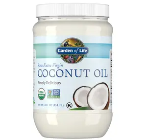 Garden of Life Raw Extra Virgin Coconut Oil, 14 fl oz (414 ml)