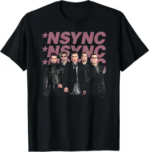 Official Triple NSYNC Band T-Shirt