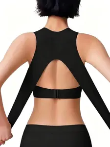 Women's Seamless Bra, Wireless Full Coverage Lingerie, Posture Corrector with Back Support, Breathable Comfort for Daily Wear