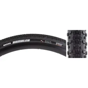 Maxxis Rambler Tire - 700 x 40 Tubeless Folding Black Dual SilkShield