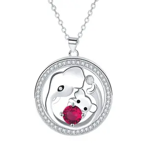 Dolphin Mother & Baby Necklace – Symbol of Love, Protection & Good Luck    womens gifts   stuff to get gf for valentine   chains   gifts for women  necklace birthday gifts for gf cross necklace initial necklaces