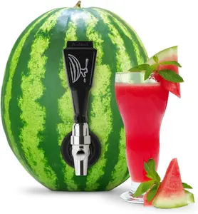 Final Touch Watermelon Keg Tapping Kit, Turn Watermelons into Drink Dispensers