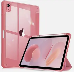 Shockproof Case for iPad 10th Gen (2022) 10.9 Inch Transparent Clear Back Shell Accessories  Cover Protection Computer Tablet