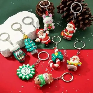Random Gift from Shop - Christmas Keychain Set Perfect for Holiday Decorations, Christmas Keychain Set