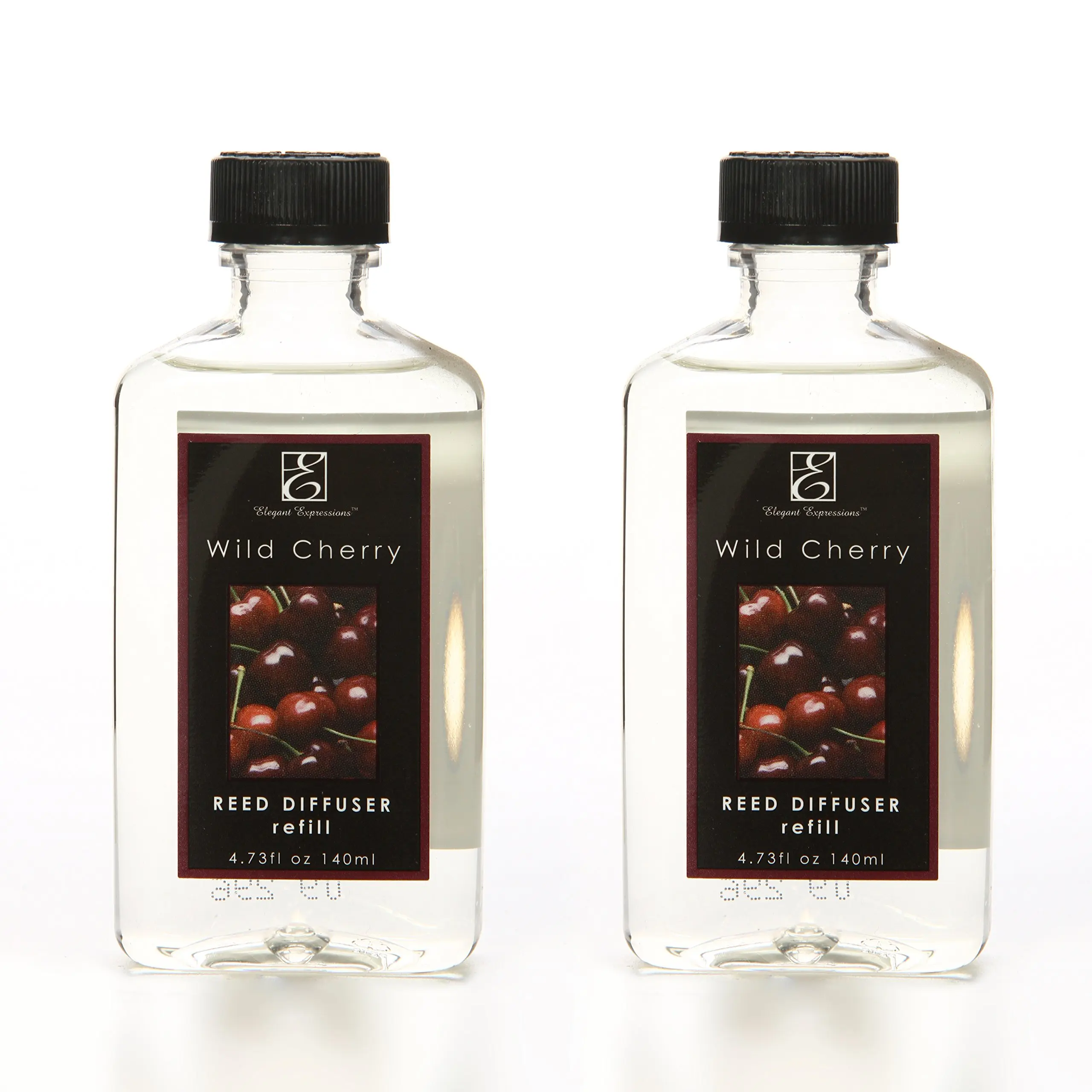 Wild Cherry Scented Reed Diffuser Oil, Set of 2 or 3 - 140 ml Each Wild Cherry Scented Reed Diffuser Oil, Set of 2 or 3 - 140 ml Each