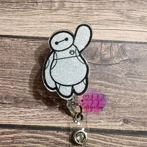 Baymax Retractable Badge Reel