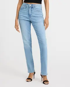 Express High Waisted Medium Wash '90s Slim Jeans