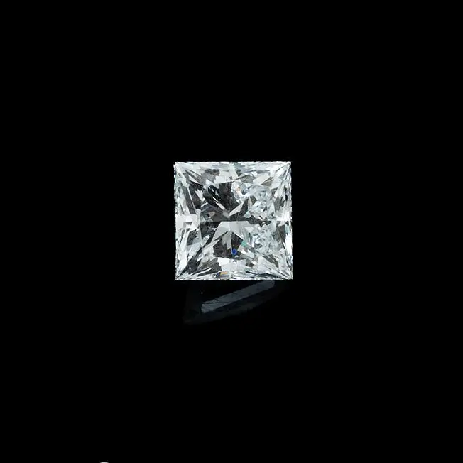 Lab Grown CVD 0.05 CARAT Princess Cut E-F VS1 EX Diamond PCVD005