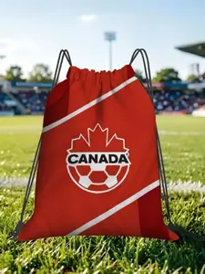 1 pc France Football Print Drawstring Bags Men Women Storage Backpack Teenager Travel Bag Multi-function Pocket Match Day Essentials