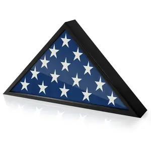 Flag Display Case | Memorial Service | Veteran Burial | Commemorative Shadow Box