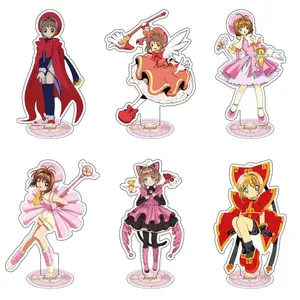 Cardcaptor Sakura Stand Model Anime Figure Kinomoto Sakura Custom Acrylic Standee Desktop Decoration Standing