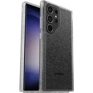 Silver Galaxy S23 Ultra clear case | OtterBox Symmetry AM