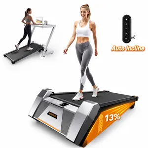 BestGod Treadmills Home with 13% Auto Incline, Smart Treadmill, 330 lbs Capacity, Shock-Absorbing Quiet Walking Pad, Exercise Equipment with Remote Control, with LED Display, H6, Gift Choice