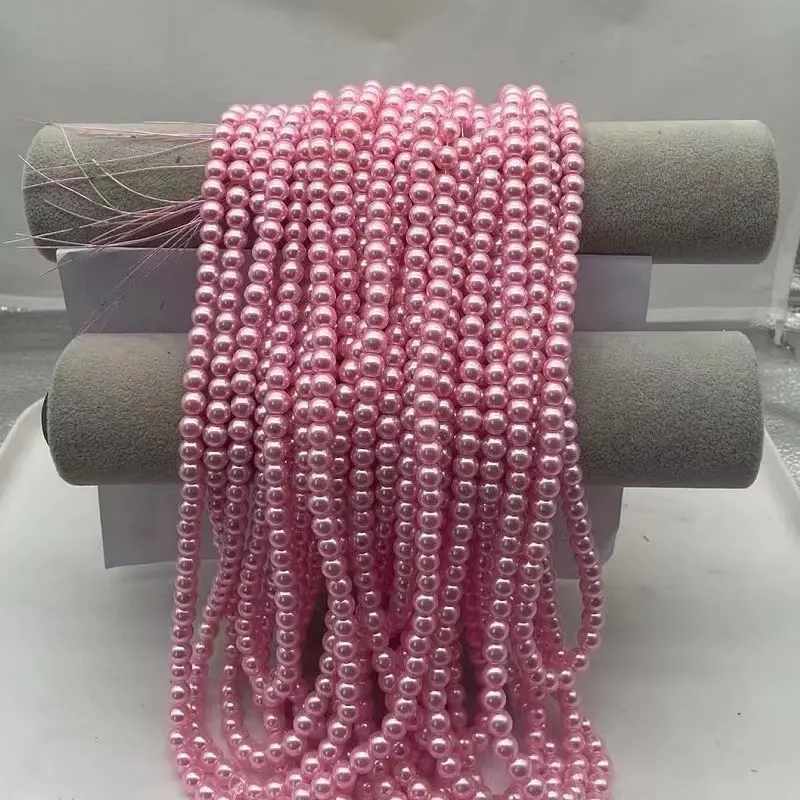 Glass Imitation Pearl Beads, DIY Bead Art Embellishments for Jewelry Making (Toys & Hobbies, Beading Supplies), Beads For Bracelets, 1# 10Mm