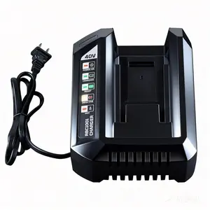 40 Volt Lithium-Ion OP401 Charger Compatible with Ryobi 40V Battery OP4026 OP40201 OP4040 OP40401 OP4050 OP4050A OP40501 OP40601