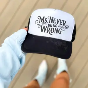Ms Never Do No Wrong Wallen Trucker Hat, I'm The Problem Couple Hats, Sand In My Boots Festival, Country Trucker Hats, Country Music Hat