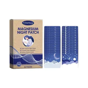 Party small gifts, magnesium chloride patches, improve sleep quality, enjoy a refined life. Suitable for all skin types. The perfect gift for family and yourself. 2 boxes (64 patches ).