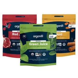 Organifi Sunrise to Sunset Kit - Green Juice, Red Juice, Gold - Natural Dietary Healthcare