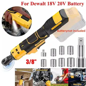 Upgrade Your Tool Kit – Ratchet Wrench for DeWalt 20V Battery | No Battery Included | Lightweight Body Reduces Fatigue | 0-400 RPM Variable Speed for Tightening or Loosening