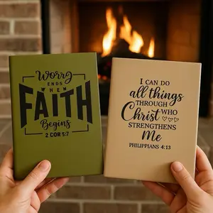 Personalized Journal- Scripture, Names, inspirational sayings!
