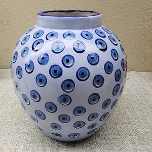 Evil Eye Vase Ceramic
