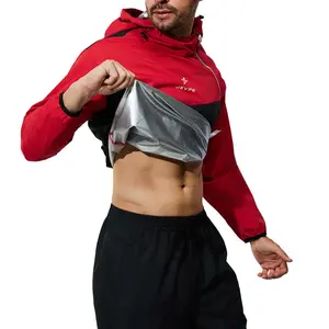 Men's 2-piece sauna jogging set  - Jacket and Pants for Fitness Training