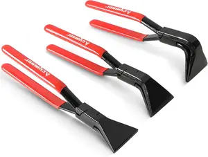 3PCS Sheet Metal Bending Pliers Set – Straight, 45° & 90° Hand Seamers for Metal Forming, Roofers, Plumbers