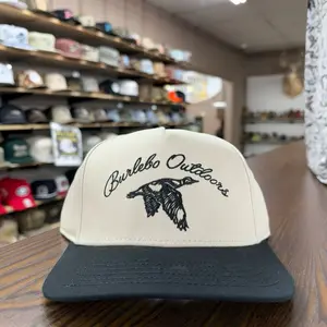 Burlebo Outdoors Vintage Duck Hat - Cream/Black Burlebo Outdoors Vintage Duck Hat - Cream/Black