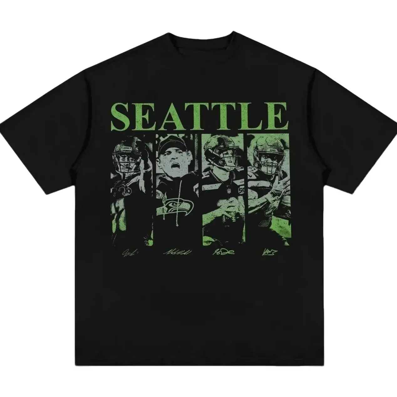Sam Darnold JSN Kenneth Walker III Mike Macdonald Seattle Football Adult  T-Shirt Sweatshirt, graphic t-shirts, #Seahawkkk merch, Game Day Shirt, Seattle Football merch, Streetwear, Gift For Him and Her 4