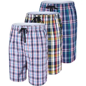 MoFiz Men's Sleep Shorts Lounge Sleepwear 3PACK