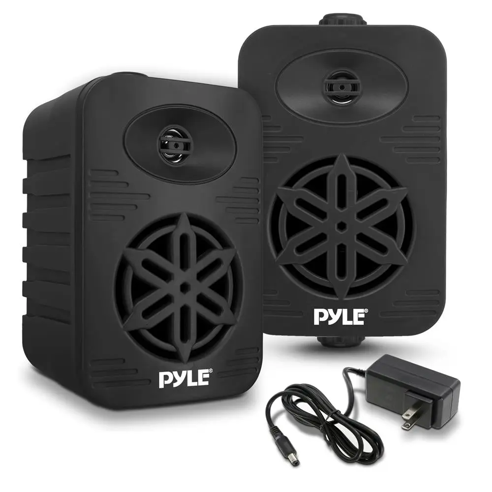 Waterproof Bluetooth Mobile Speaker - Compact Weatherproof Loudspeaker System with Smartphone Compatibility, Included Adapter and Cable