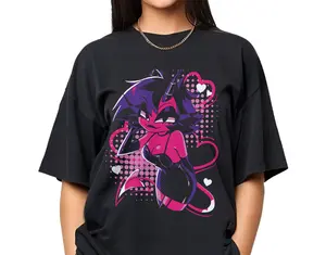 Millie Helluva Boss Shirt, Helluva Boss Characters Unisex T-Shirt, Helluva Boss Merch, Helluva Boss Millie Cotton Crewneck Sweatshirt, Helluva Boss Fan Gift