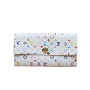 Pre-owned Louis Vuitton pvc Clutches & Wristlets Sarah Monogram Canvas Takashi Murakami Wallet P215969283