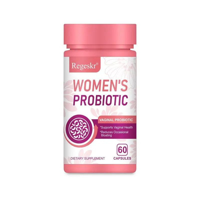 Gut Health Women's Probiotic Capsules – Daily Prebiotic and Probiotic Support for Balance and Comfort – 60 Count Capsules