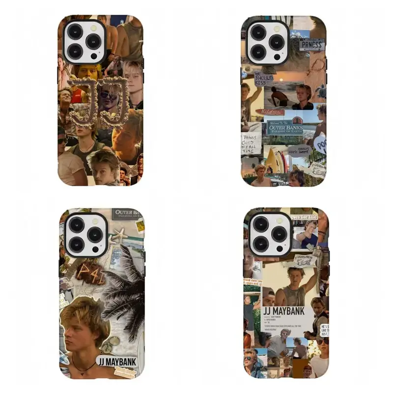 JJ Maybank O-Outer Banks Phone Case Trendy Tough Phone Case Compatible for iPhone 17 16 15 14 13 12 11