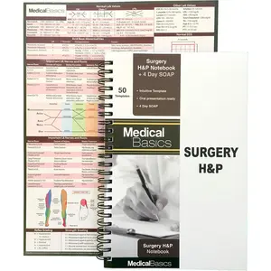 H&P Notebook with 4 Day SOAP - Medical History and Physical Notebook, 50 Medical templates with Perforations