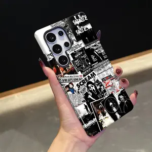 Horror Movie Enjoyer Phone Case Halloween Scary Scream Terrifier For SAMSUNG GALAXY S21 S22 S23 S24 S25 ULTRA PLUS case 203-94