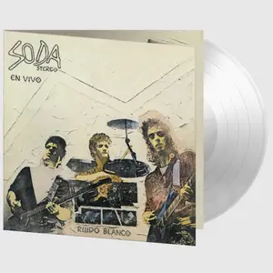 Soda Stereo - Ruido Blanco: En Vivo - Limited 180-Gram Crystal Clear Vinyl  [VINYL RECORD - LP] Clear Vinyl, Ltd Ed, 180 Gram, Holland - Import