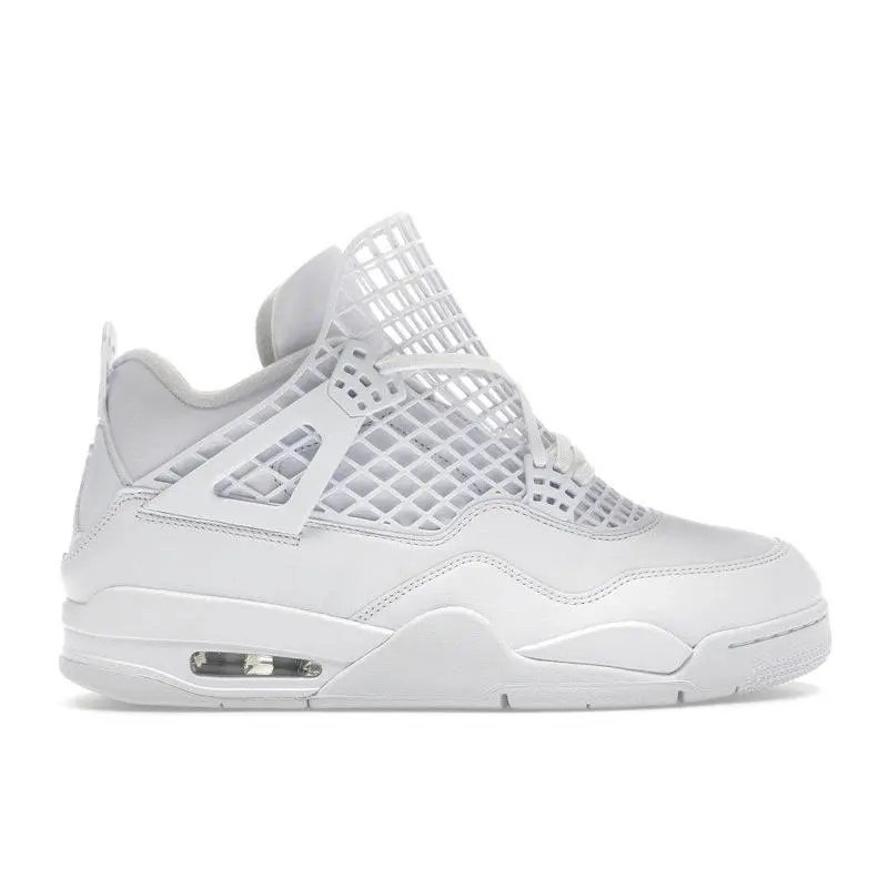 Jordan Women's 4 Retro Net White Basketball Shoes, from StockX