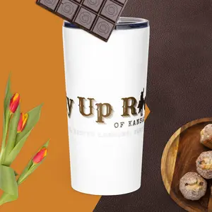 Giddy up Riders of KC tappered stainless steel tumbler