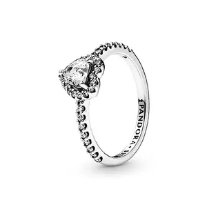PANDORA Elevated Heart Ring - Variant 6