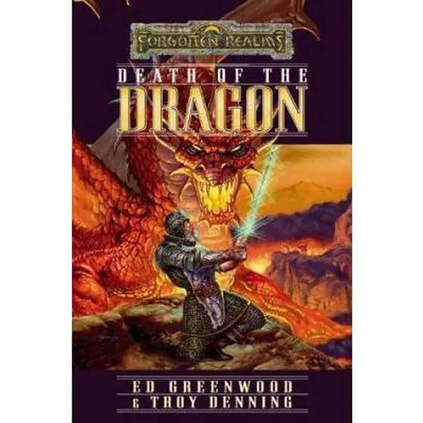 USED-Death of a Dragon (The Cormyr Saga, Bk. 3) by Greenwood, Ed (Hardcover)